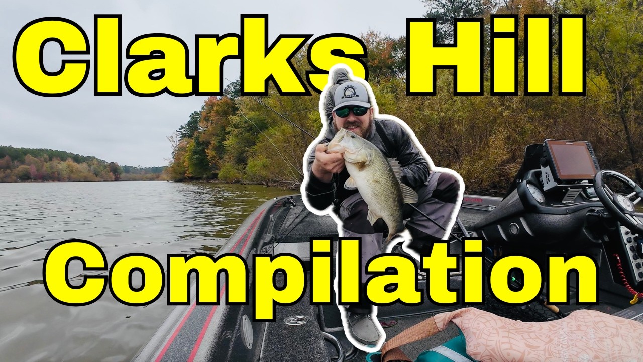 Clarks Hill Bass Fishing Compilation – UNRELEASED FOOTAGE