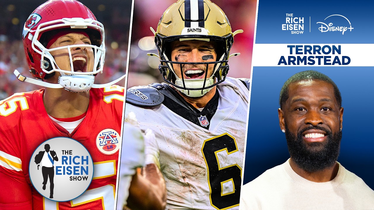 Terron Armstead Predicts the Chiefs & Saints Return to the Playoffs This Season |The Rich Eisen Show