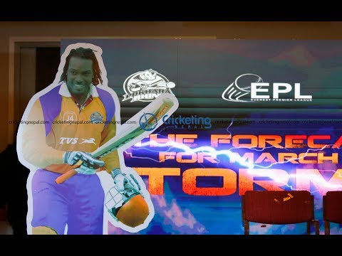 Universal Boss Chris Gayle to play in EPL from Pokhara Rhinos II Chris Gayle message