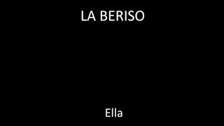 La Beriso - Ella (LETRA) chords