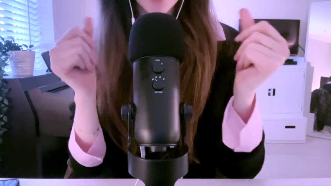 ASMR ♥ fast hand sounds & rambles