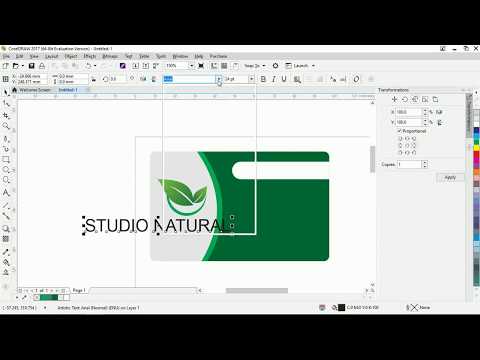 Video: Cara Membuat Kartu Nama Di Corel Draw