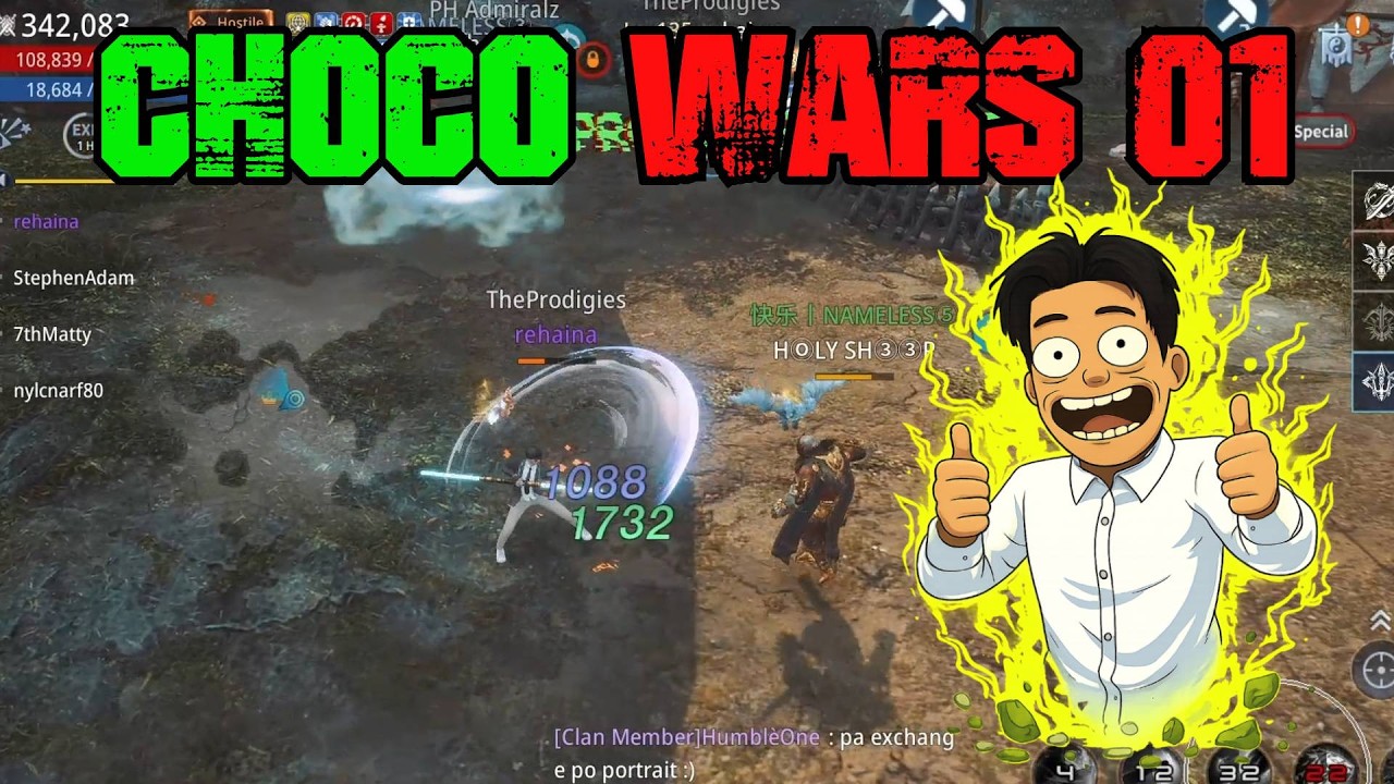 MIR4 | LIONHEART | CHOCO WARS 01 | CHARACTER BUILD TEST #08 #mir4 #gaming #gamer #mmorpg