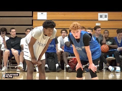 Nico Mannion and Jalen Green Trade Buckets! Match Up Video From the 2017 Elite 100 Camp!