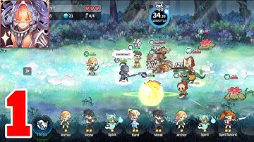 Arcana Tactics Gameplay Walkthrough Part 1 - Tutorial ( iOS / Android )