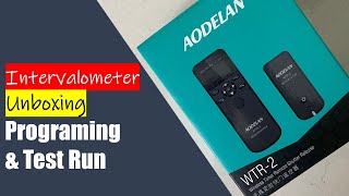 Aodelan Intervalometer Programing & Review
