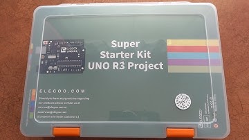 Elegoo Arduino Uno Super Starter Kit - unboxing and overview