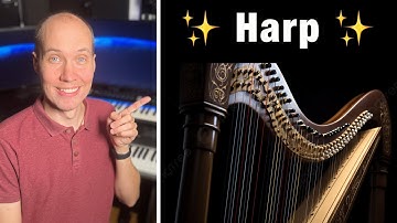 How to Create a Beautiful Harp Glissando ✨