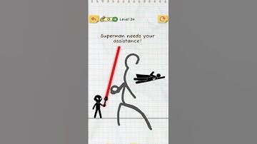 Draw 2 Save : How to save him? ( Part 34 ) #shorts #gameplay #funny