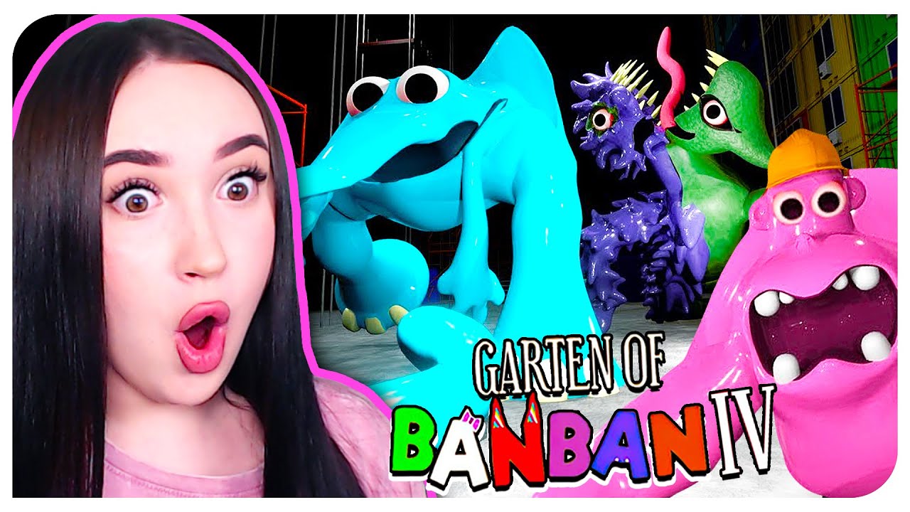 GARTEN OF BANBAN 4 - PLAYING AS JESTER!? (NEW GAMEPLAY