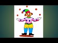 Clown Drawing Step By Step Easy Newlessonofdrawing Youtubeshorts Short 
