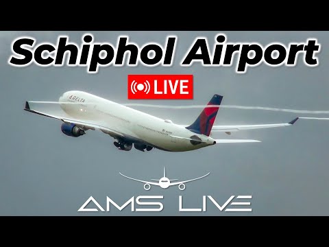LIVE: Amsterdam Schiphol Airport | Oct 13, 2025