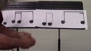 Sixteenth note subdivision and ties further explained part 3