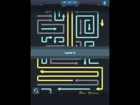 Flow Out Line Puzzle Level 1-2-3-4-5-6-7-8-9-10