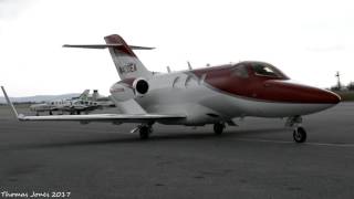 Honda HA-420 HondaJet Startup at Reading Regional Airport
