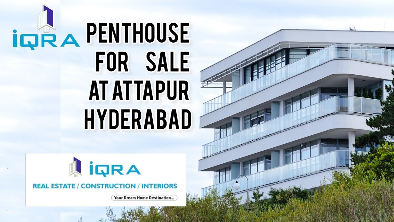 3BHK Penthouse For Sale At Happy Homes Colony Attapur 900sqyd Area