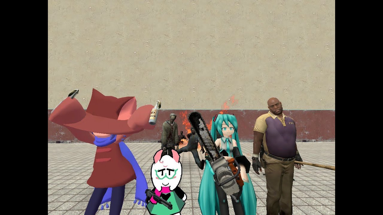 стрим по left 4 dead 2 (лютый беспредел с модами)