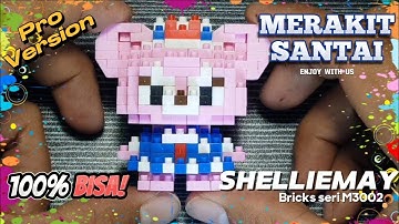 Merakit santai lego bricks ShellieMay seri M3002