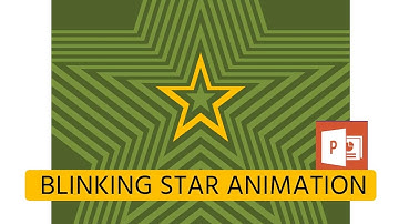 Blinking Star Animation Effect in PowerPoint - HBN Infotech Tutorials
