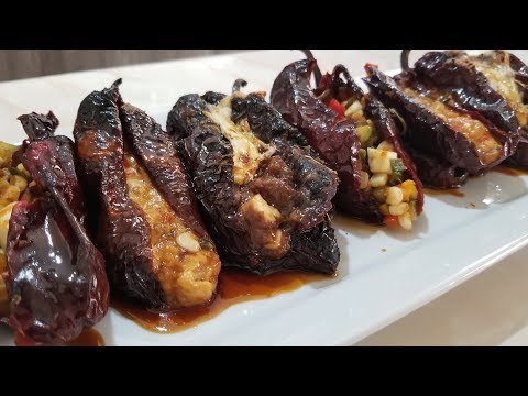 Receta De Chiles Rellenos De Queso Oaxaca