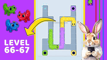 Gecko Out Level 66-67 Solution Walkthrough