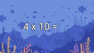 Multiplication Level 5 - 50 questions English Audio
