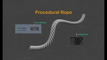 Procedural Rope | Modo 16.8 | 17