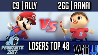 Frostbite 2017 LOSERS TOP 48 - C9 | Ally (Mario) vs 2GG | Ranai (Villager)