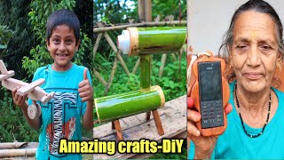 Wood & Bamboo:daily Useful Crafts, Amazing Skills -Diy