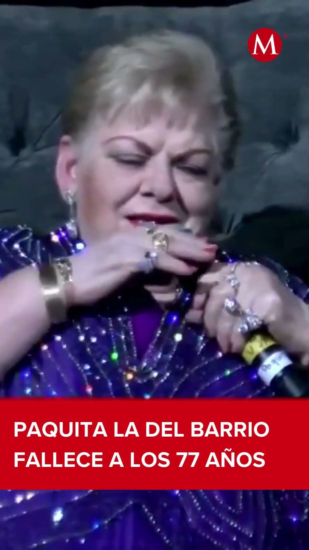 Paquita la del Barrio MUERE a los 77 años de edad