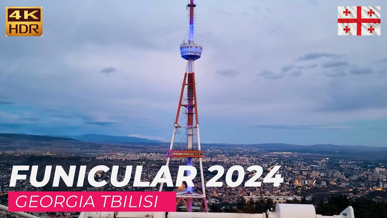 【4K】Tbilisi, Georgia Funicular | City Tour | Virtual Walking 2024 - YouTube