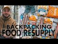 Thru hike food  3 day backpacking resupply