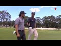 Australian Open Golf | Ewan Porter interviews Abraham Ancer