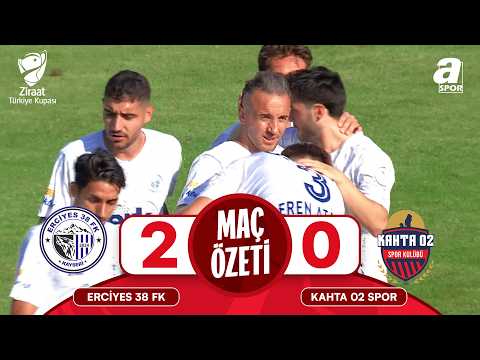 Erciyes 38 FK 2-0 Kahta 02 Spor | MAÇ ÖZETİ | Ziraat Türkiye Kupası 2. Tur Maçı | 08.10.2026