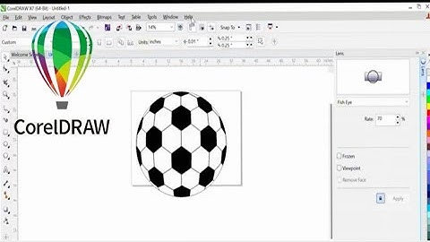 How to make football in coreldraw  #coreldraw  #viral