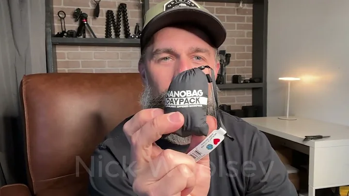 This Backpack Fits In Your Pocket! | NanoBag 16L Daypack