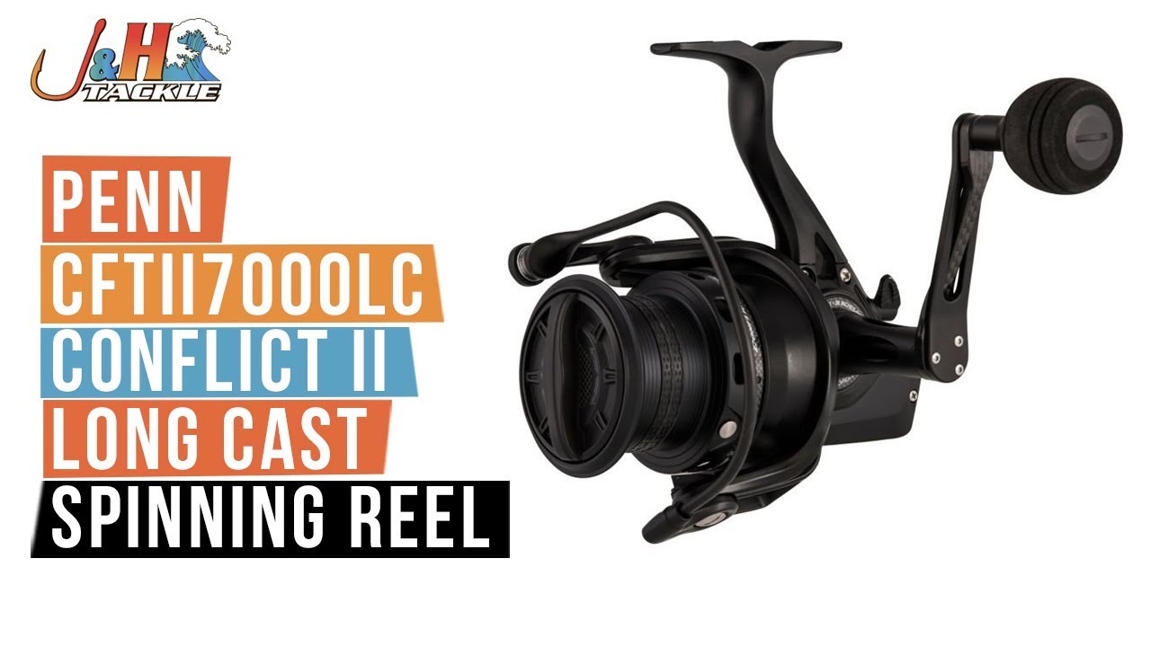 Penn CFTII7000LC Conflict II Long Cast Spinning Reel
