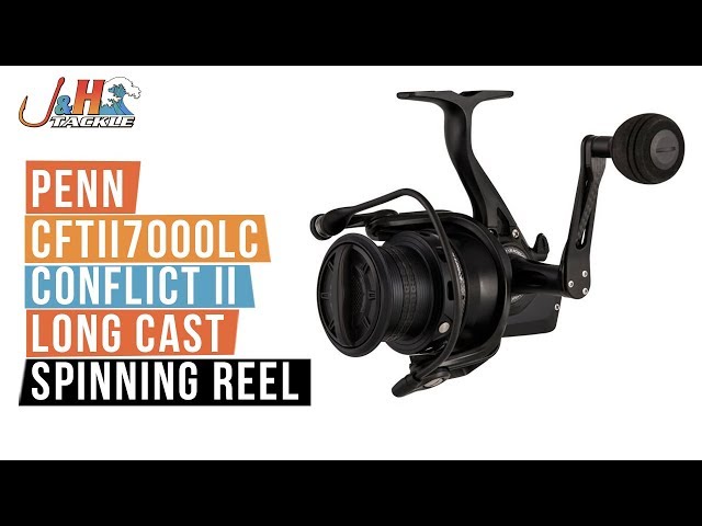 Penn CFTII7000LC Conflict II Long Cast Spinning Reel | J&H Tackle