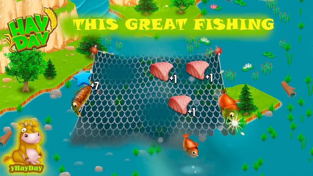 This great hay day fishing 🐠 Gameplay 