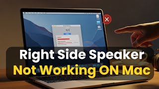 How to Fix Right ight side Speaker Not Working on Mac
