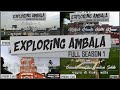 Exploring ambala  season 1 full 4k  ambala productions 