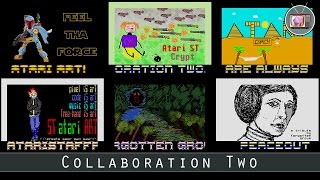 Collaboration Two by STatariART, 2017 | Atari ST Slideshow Slideshow Demo