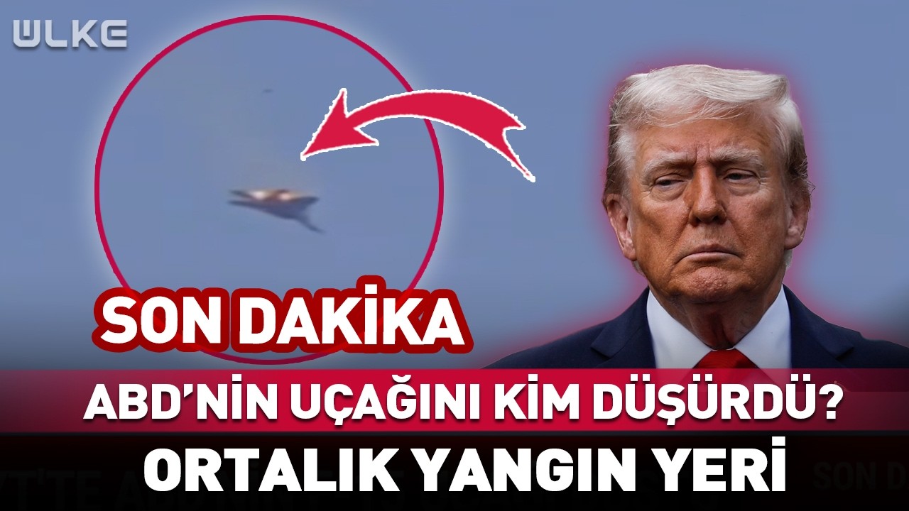ABD'nin F-15 Savaş Uçağını Kim Düşürdü? Ortalık Yangın Yeri #Sondakika