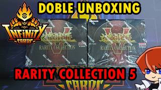 Unboxing Doble Rarity Collection 5 Gracias a @infinitycards