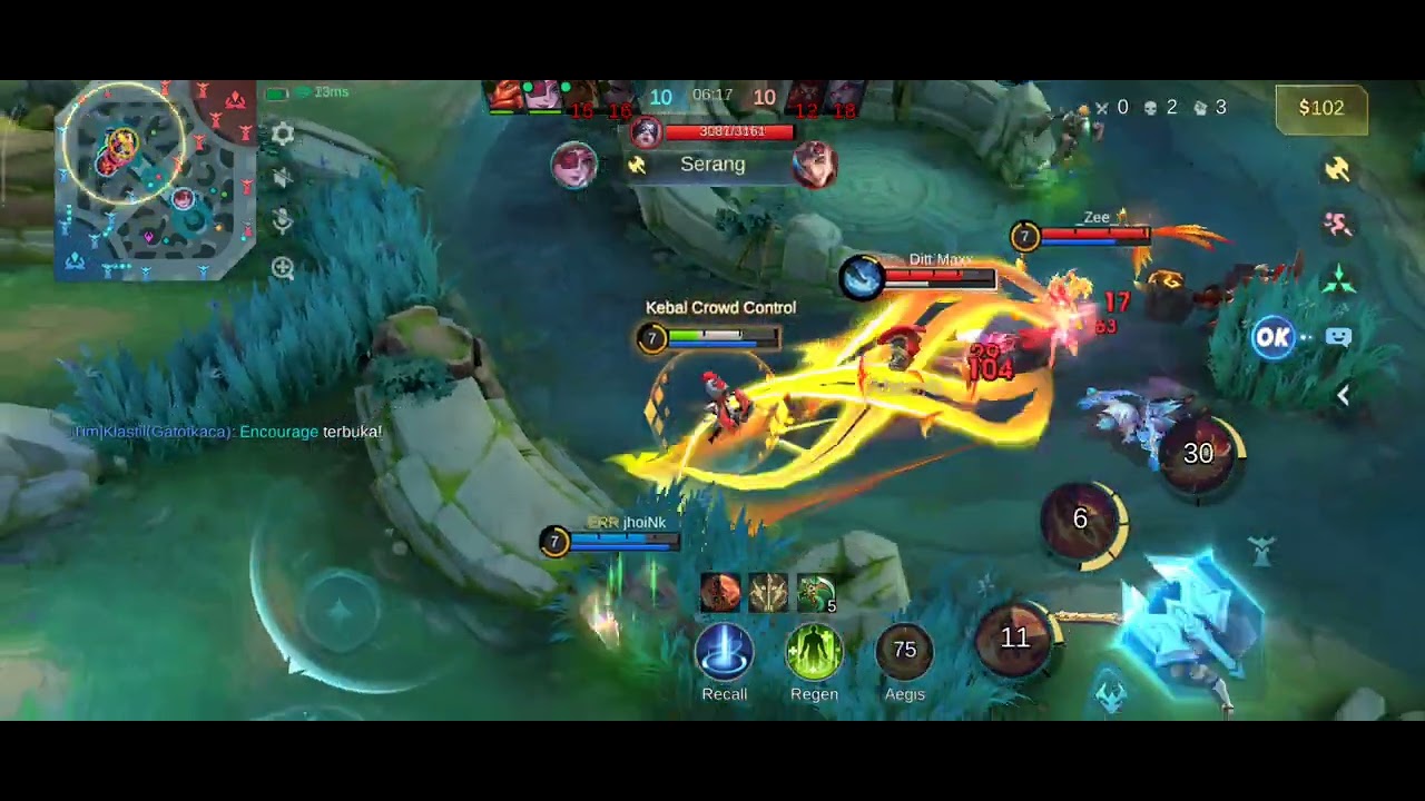 Hampir aja jadi gold lane numpang menang guys gara-gara tidak dapat kill wkwkwk