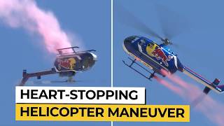 Gravity-Defying Helicopter Stunt Leaves Crowd Speechless Red Bull Bo-105 Incredible Flying Display