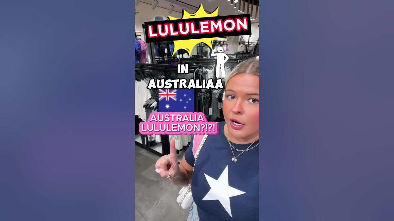AUSTRALIA LULULEMON?!?!🫢🇦🇺 their belt bags OMG… #australia #lululemon  #shopping 
