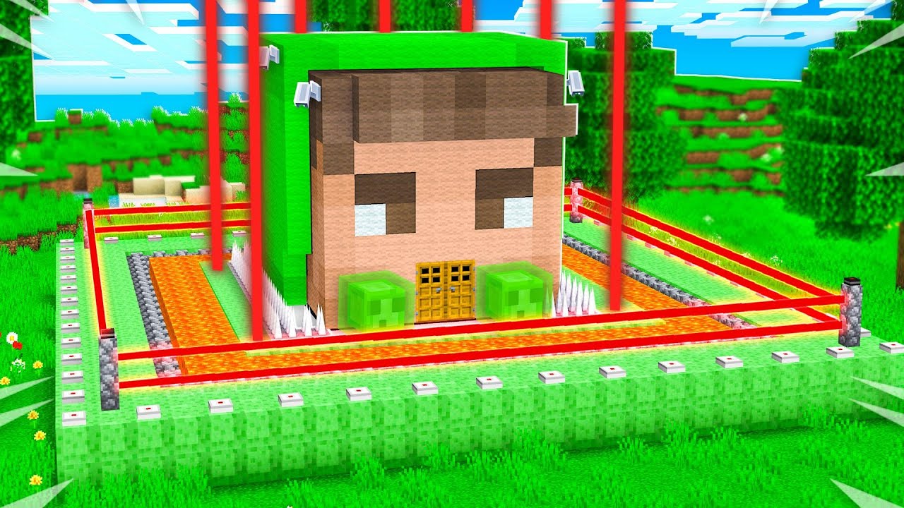 Never Break into JELLY's Impossible Minecraft House! YouTube