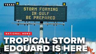 Tropical Storm Edouard makes landfall