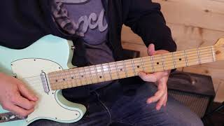 Cabin Down Below  - Guitar Solo Lesson